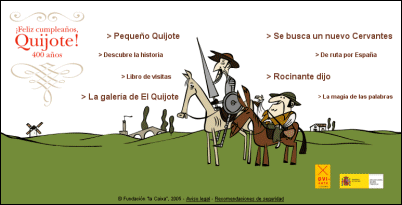 Feliz cumpleaos, Quijote!