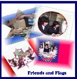 Friends and Flags