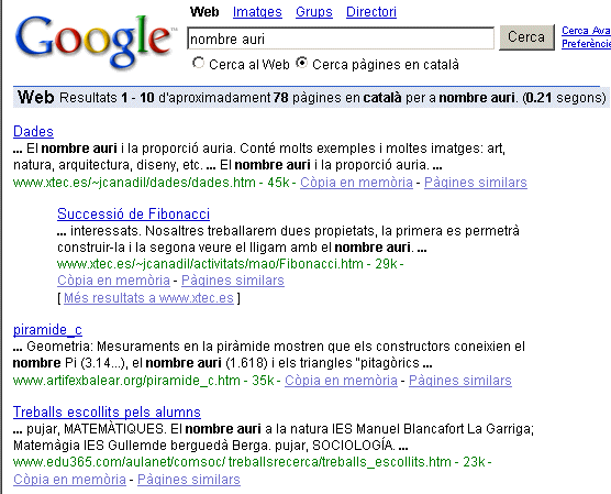 nombre auri al Google
