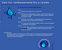 Dels rius i embassaments dins a l'aixeta