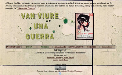 Van viure una guerra
