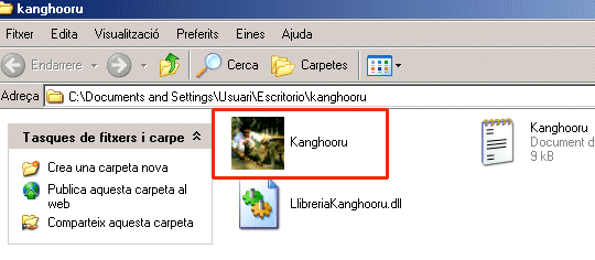 Carpeta Kangkooru