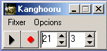 Finestra del programa Kanghooru
