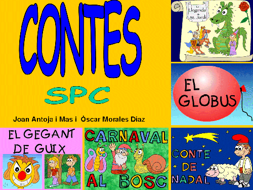 Portda de l'aplicatiu Contes Spc