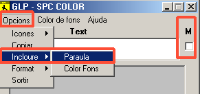 GLP. Incloure paraula