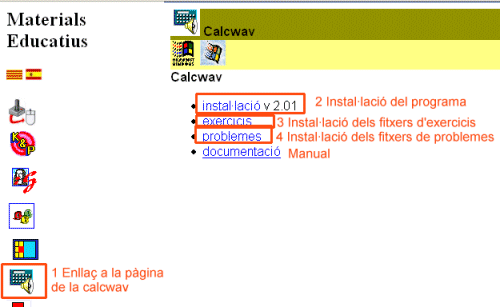 Instal·lació de la Calcwav