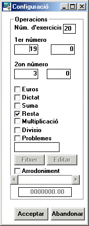 cONFIGURACIÓ CALCWAV