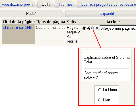 Com crear una lliçó: addició de pàgines Com crear una lliçó: addició de pàgines