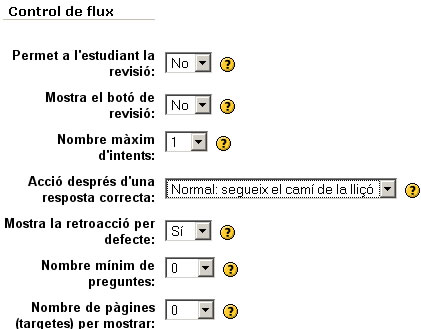 Com crear una lliçó: els paràmetres inicials Com crear una lliçó: els paràmetres inicials