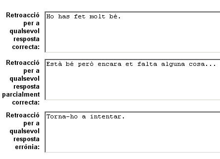Qüestionaris: creació de preguntes Qüestionaris: creació de preguntes