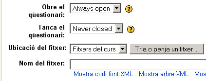 Com crear una activitat HotPotatoes: els paràmetres inicials Com crear una activitat HotPotatoes: els paràmetres inicials