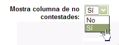 Columna no contestats Columna no contestats