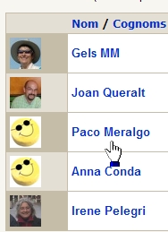 perfil d'usuari perfil d'usuari