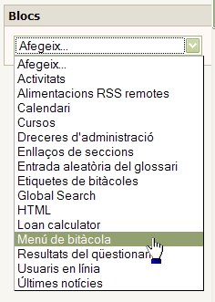 Afegir Blocs Afegir Blocs