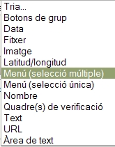 Menú Menú
