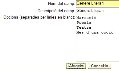 Quadre de Verificació Quadre de Verificació