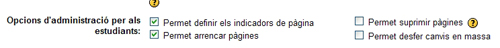 privilegis d'edició privilegis d'edició