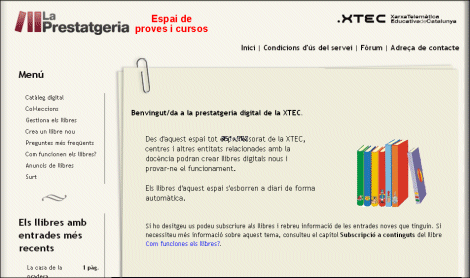 Espai de proves i cursos