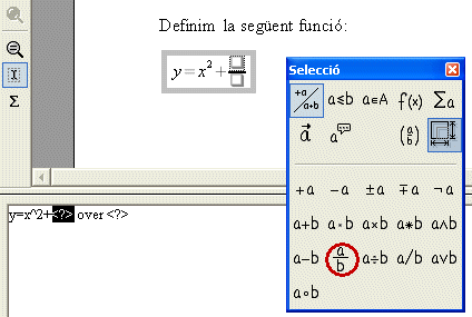 edici d'una fracci