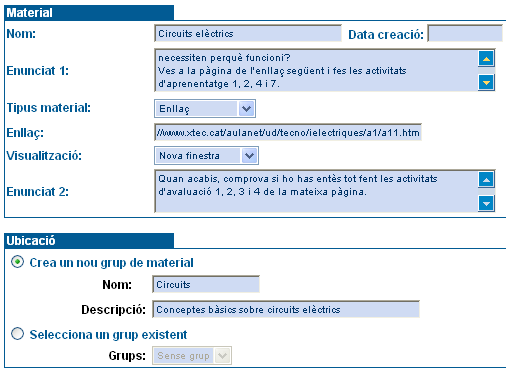 Nou material