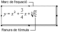 exemple d'equació