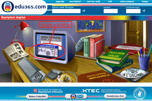 escriptori de l'edu365