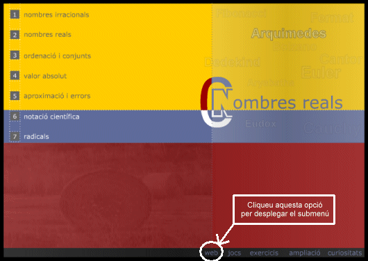 portada de la web de nombres reals