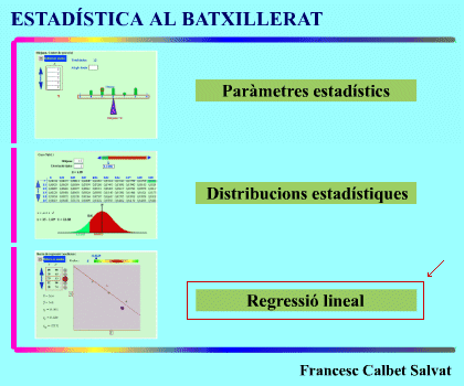 Unitat didàctica Estadística al batxillerat