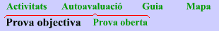 Autoavaluació, prova objectiva