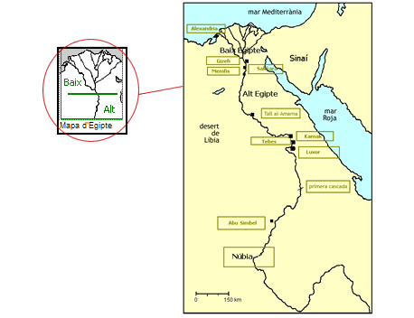 Mapa d'Egipte