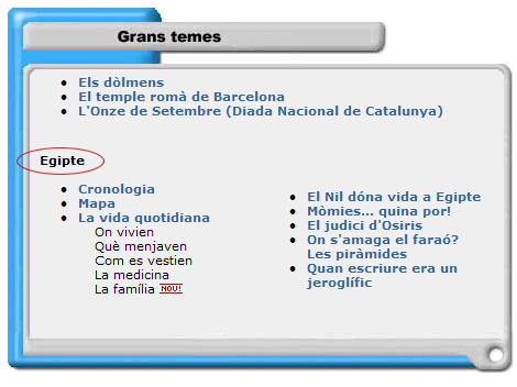 Grans temes: Egipte
