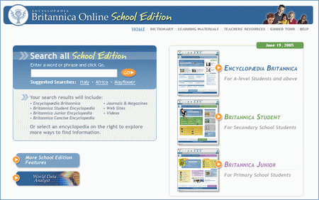 Encyclopedia Britannica (School Edition)
