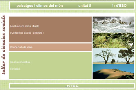 Taller de ciències socials: paisatges i climes del món