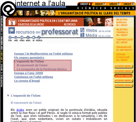 Internet a l'aula: L'expansió de l'Islam