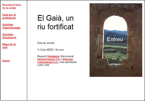 El Gai, un riu fortificat