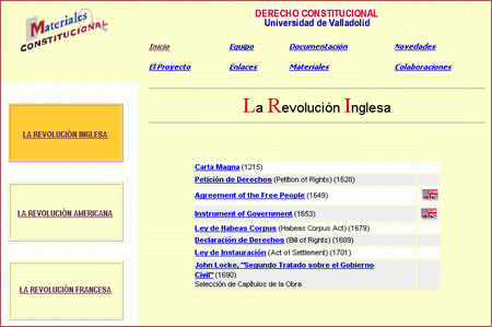 Materiales constitucionales