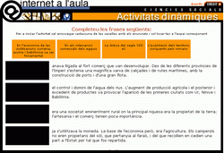 Exemple d'activitats Internet a l'aula