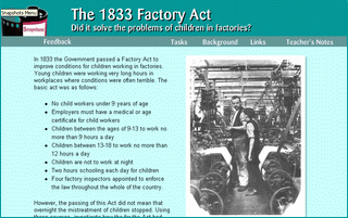 Factory Act 1833