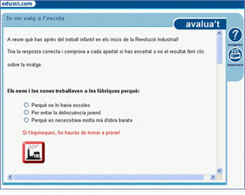 Avalua't de la mud jo no vaig a l'escola