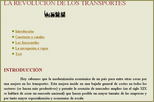 La revolución de los transportes