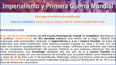 Imperailismo y Primera Guerra Mundial