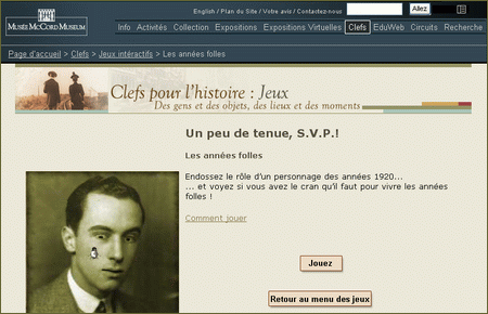 Clefs pour l'histoire: Jeux