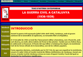 Buxaweb: La guerra civil a Cataunya (1936-1939)