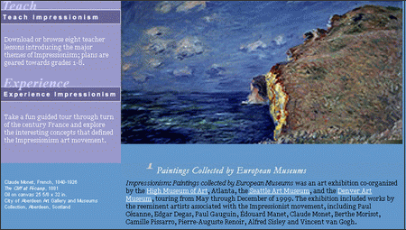 Teach impressionism