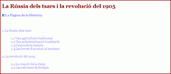 La Rsia dels tsars i la revoluci del 1905