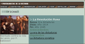 Protagonistas de la historia: La Revolucin Rusa