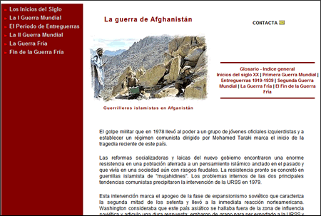 La guerra de Afganistán