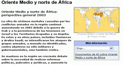 Resum regional Amnistía Internacional Oriente Medio y norte de África