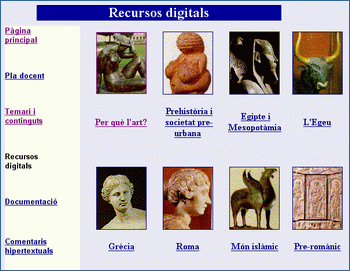 Curs d'art en lnia: recursos digitals