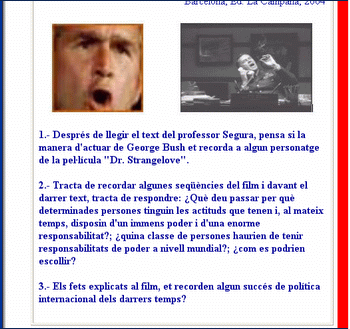 Activitats visionat pel·lícula